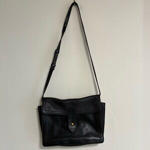 Madewell The Sketchbook Bag Clutch Combo Black Leather Crossbody